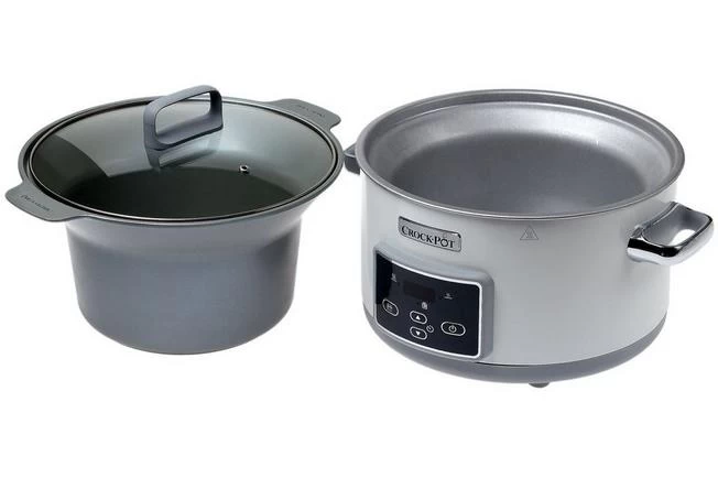 Crock-Pot CR026X Essentials Duraceramic Sauté Slow Cooker, 5L - Image 2