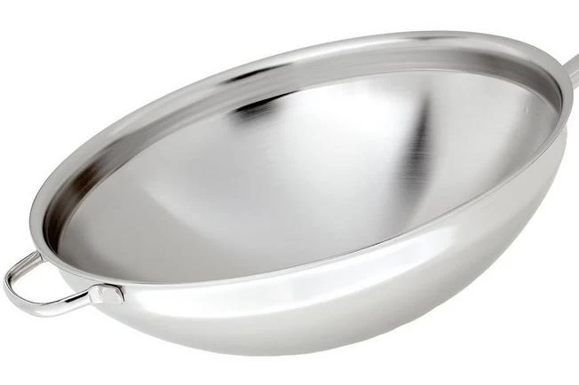 Demeyere Resto Wok Pan 8,5 L, 36 Cm - Image 3