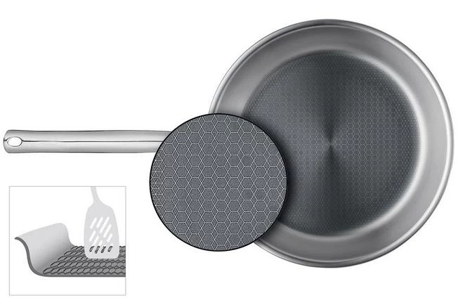 Spring Vulcano Cut Resist Frying Pan, 28 Cm - Image 4